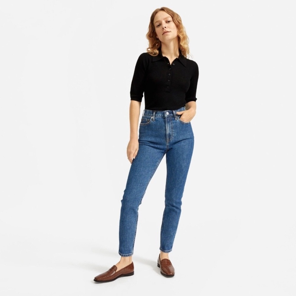 Everlane the curvy high rise ankle crop 28